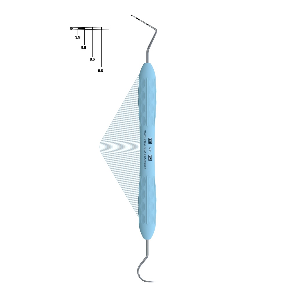 Explorer 23 + WHO Probe 11.5mm (ball end)