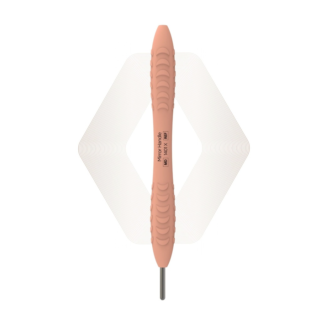 ErgoX® , Mirror handle, Peach Blush