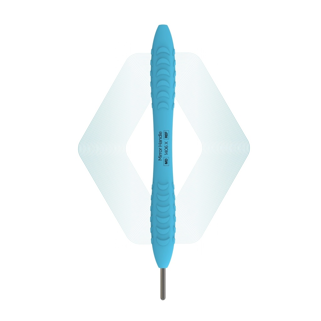 ErgoX® - Cone Socket, Mirror handle, Aqua light