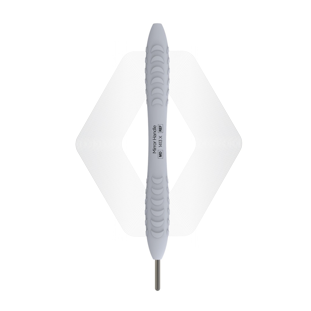 ErgoX® - Cone Socket, Mirror handle, Misty Cyan