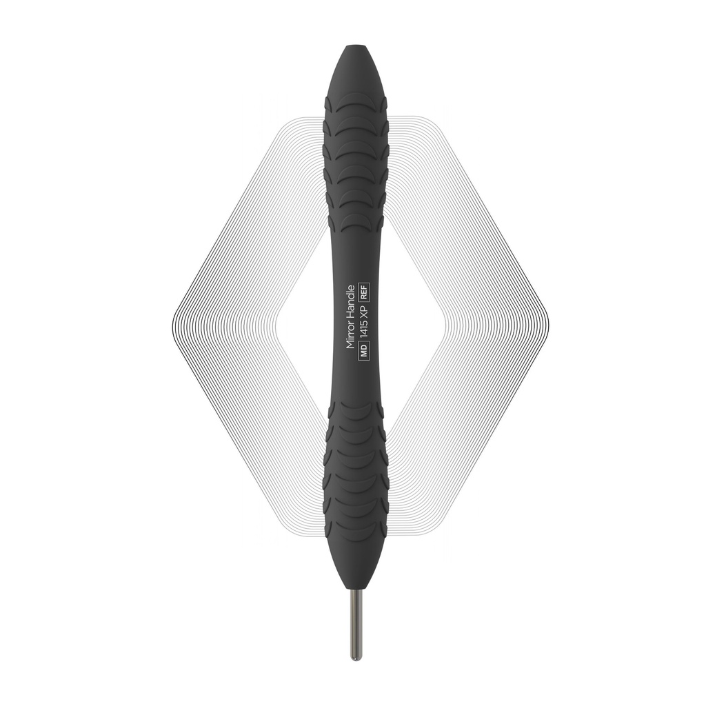 ErgoX® Plus - Cone Socket, Mirror handle, Pure Black