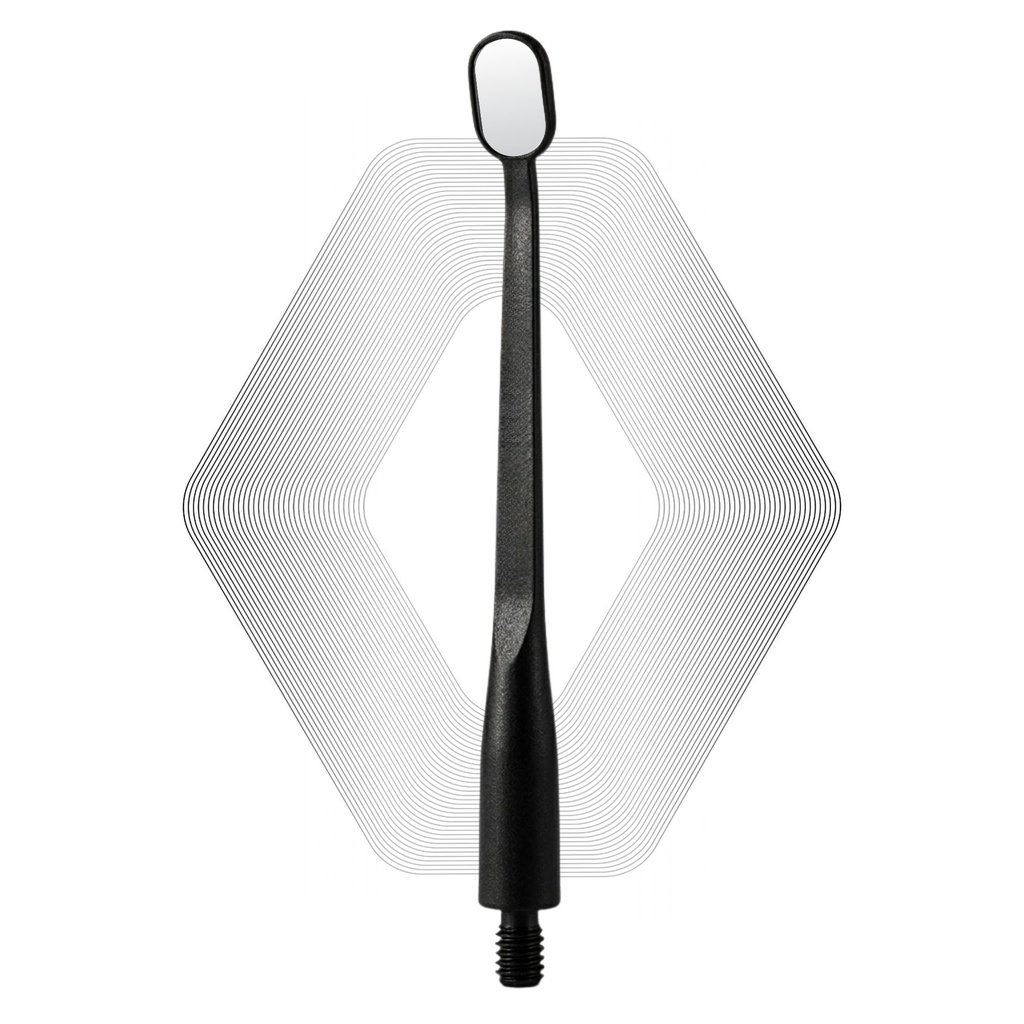 Microscopic HD Mouth Mirror, UltraThin 0.7mm, Black