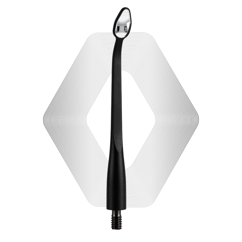 Microscopic HD Mouth Mirror, UltraThin 0.7mm, Black