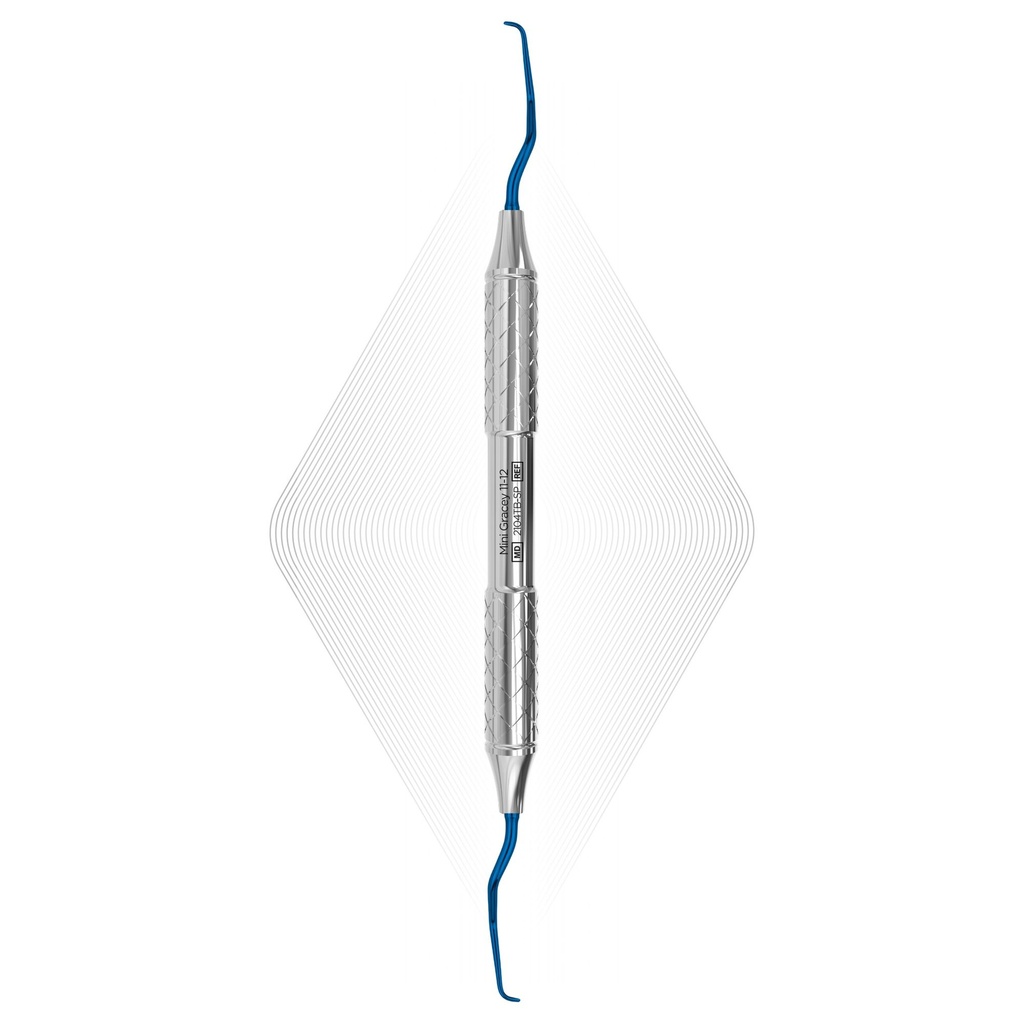 Mini Gracey 11-12, Blue, For Implants (Titanium)