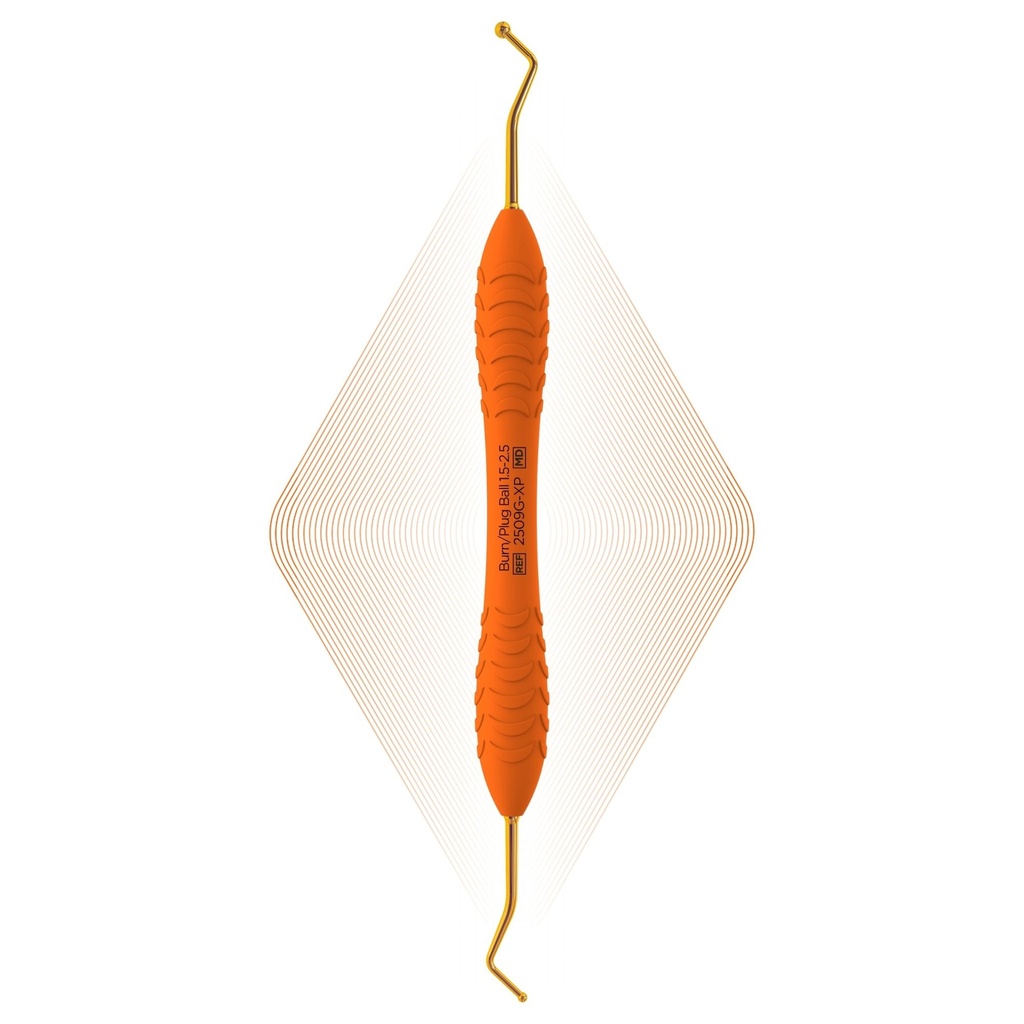 Burnisher & Plugger, Ball ended, Gold