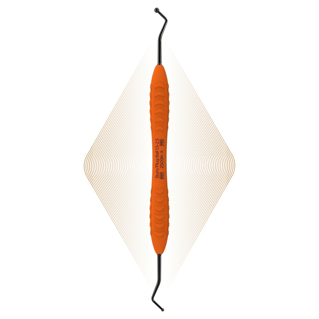 Burnisher & Plugger, Ball ended, Black