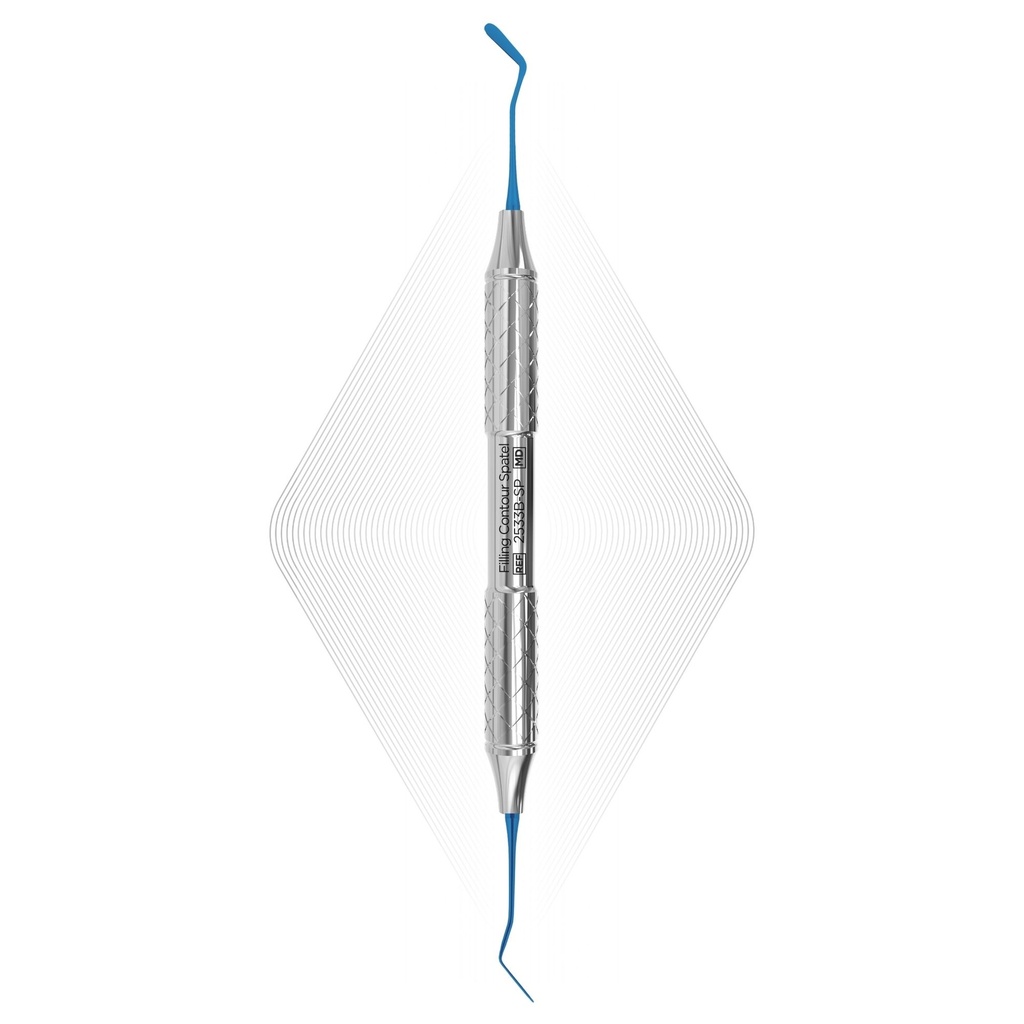 Filling Contour Spatula, Blue
