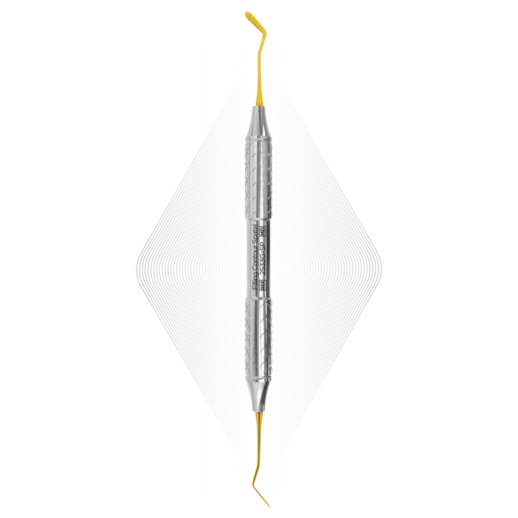 Filling Contour Spatula, Gold