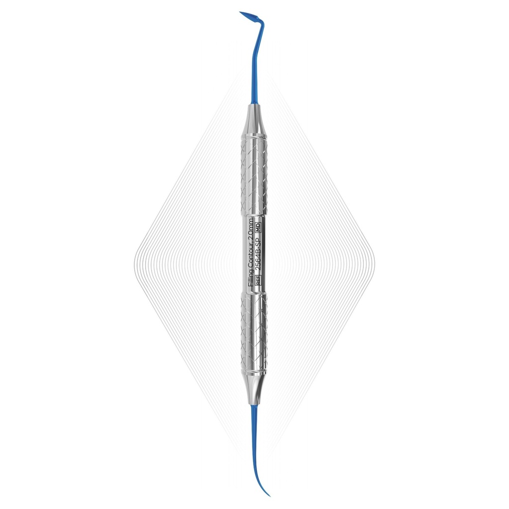 Filling Contour, Blue