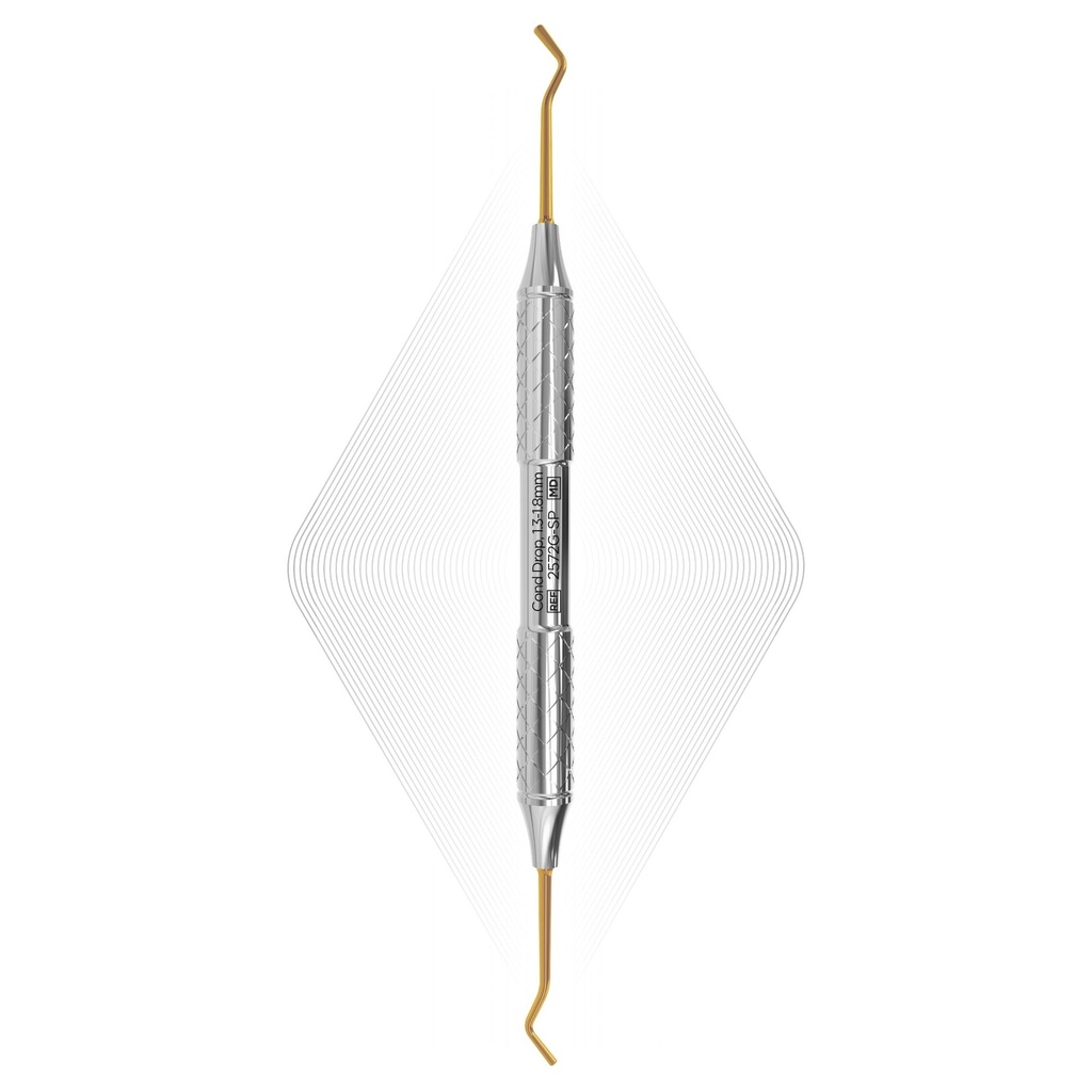 Condenser, Drop-Shaped, 1.3mm-1.8mm, Gold