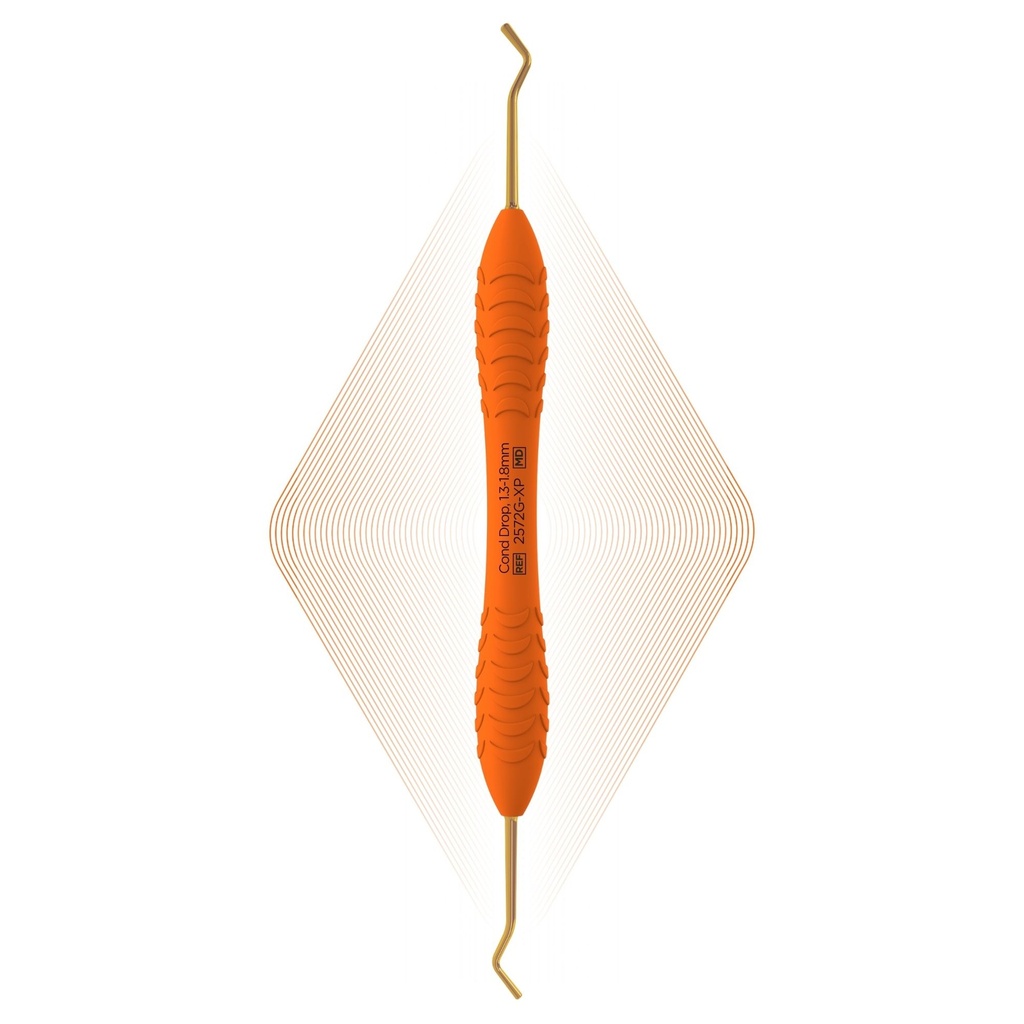 Condenser, Drop-Shaped, 1.3mm-1.8mm, Gold