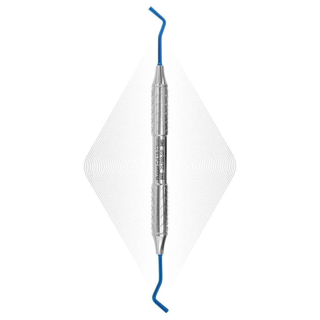 Plugger, Cylindrical, Blue