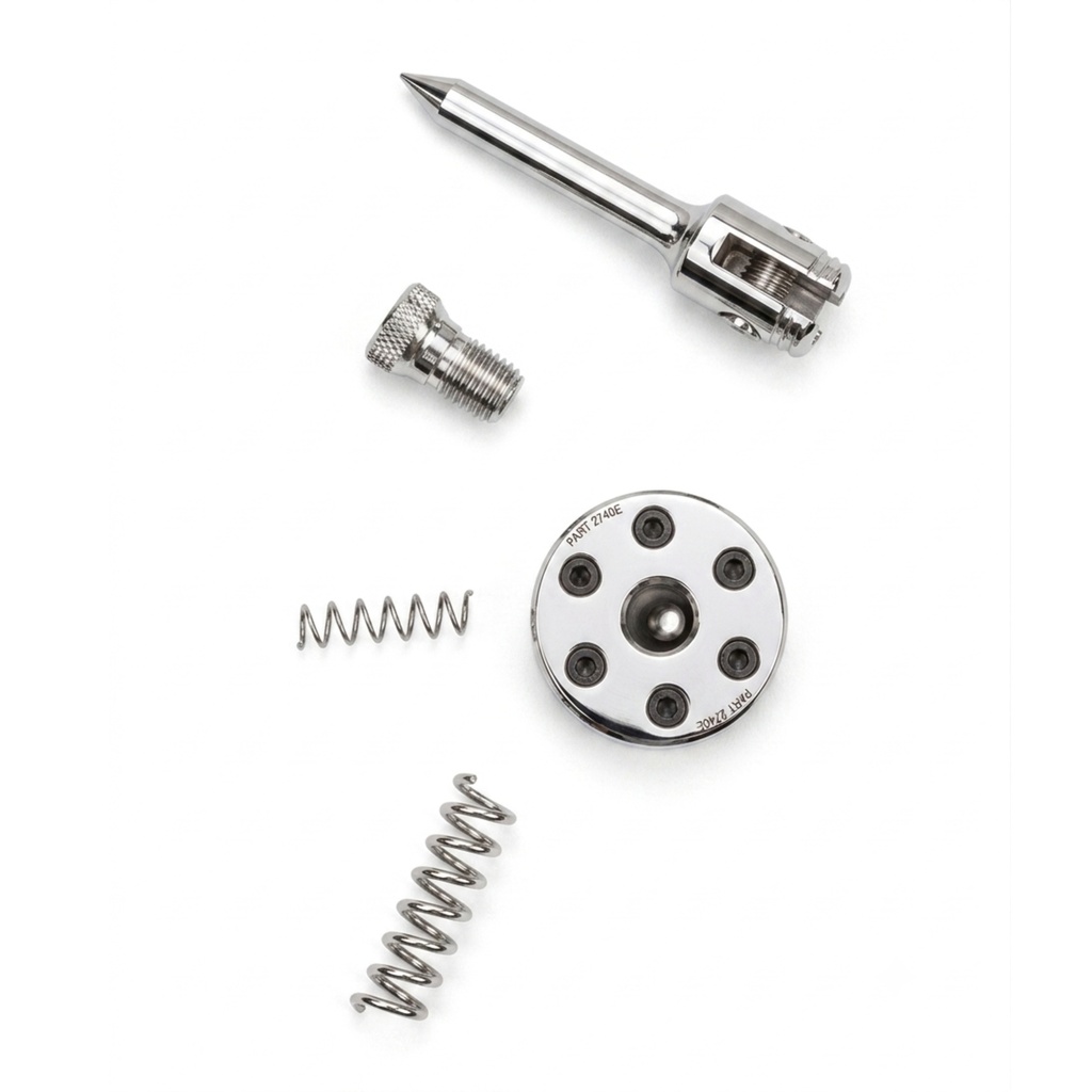 Ivory Rubber Dam Punch Forceps, Parts