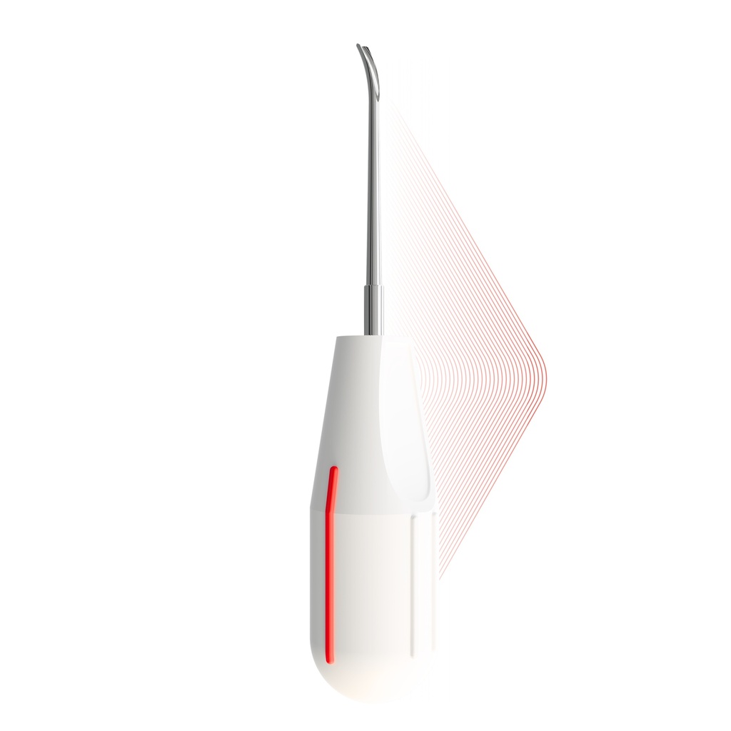 ErgoLite elevator, Curved, 5mm, Red