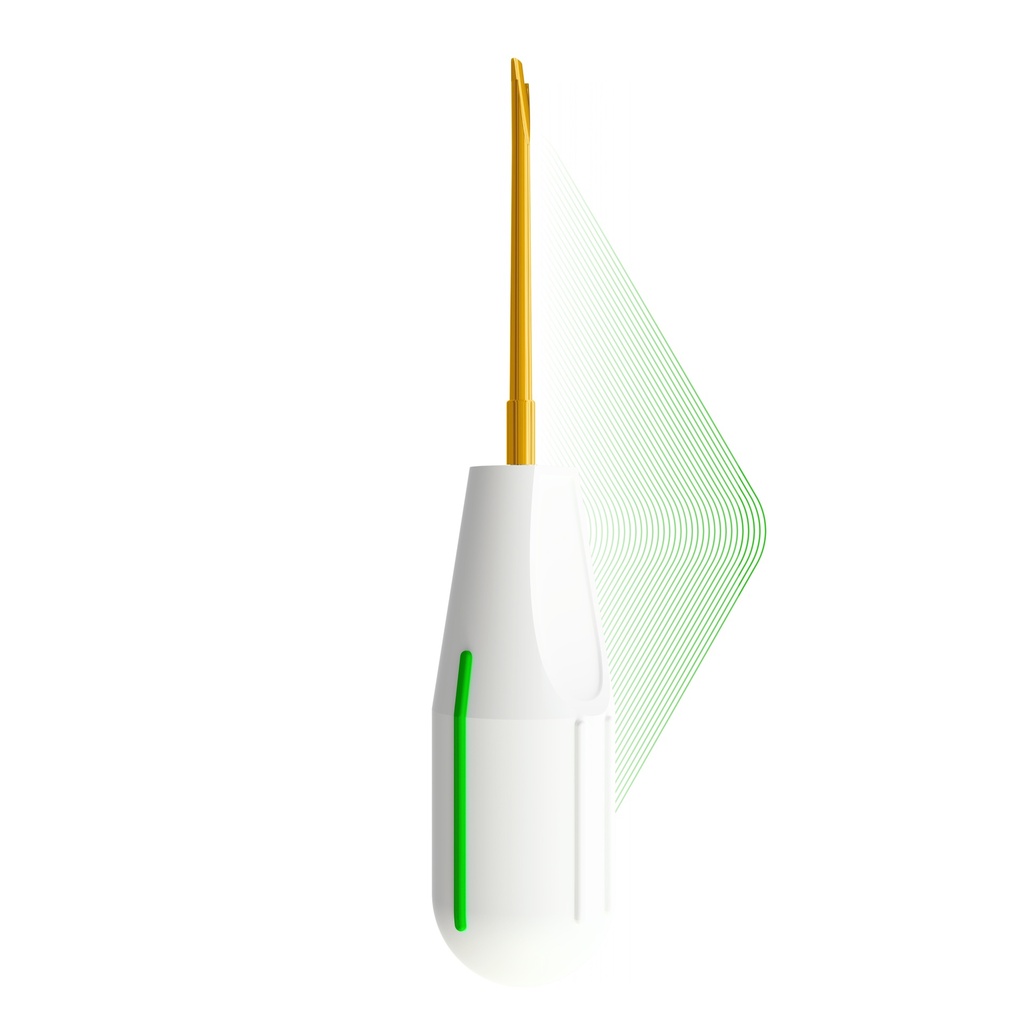 ErgoLite Elevator Gold, Dual Edge, 3mm-1.5mm, Green