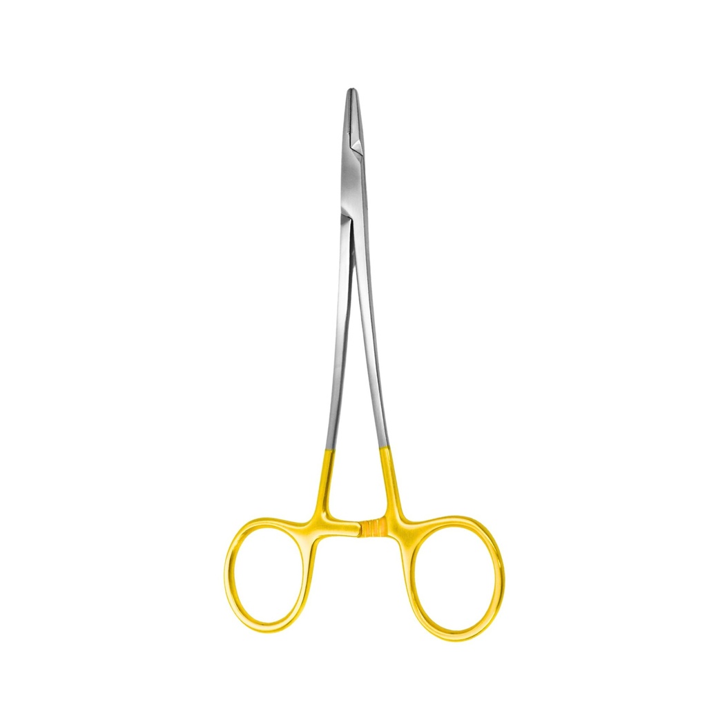 Crile-Wood Needle Holder, Straight, 15cm, TC