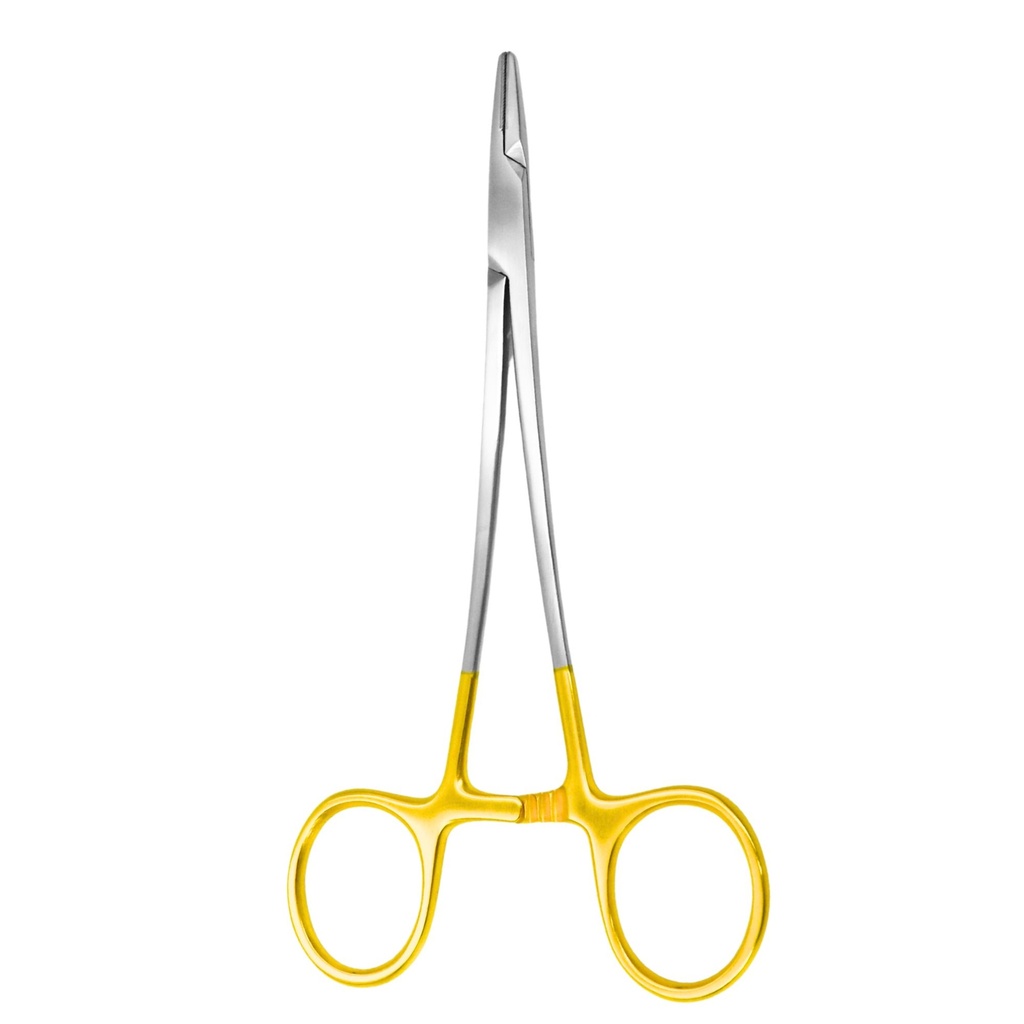 Crile-Wood Needle Holder, Straight, 18cm, TC