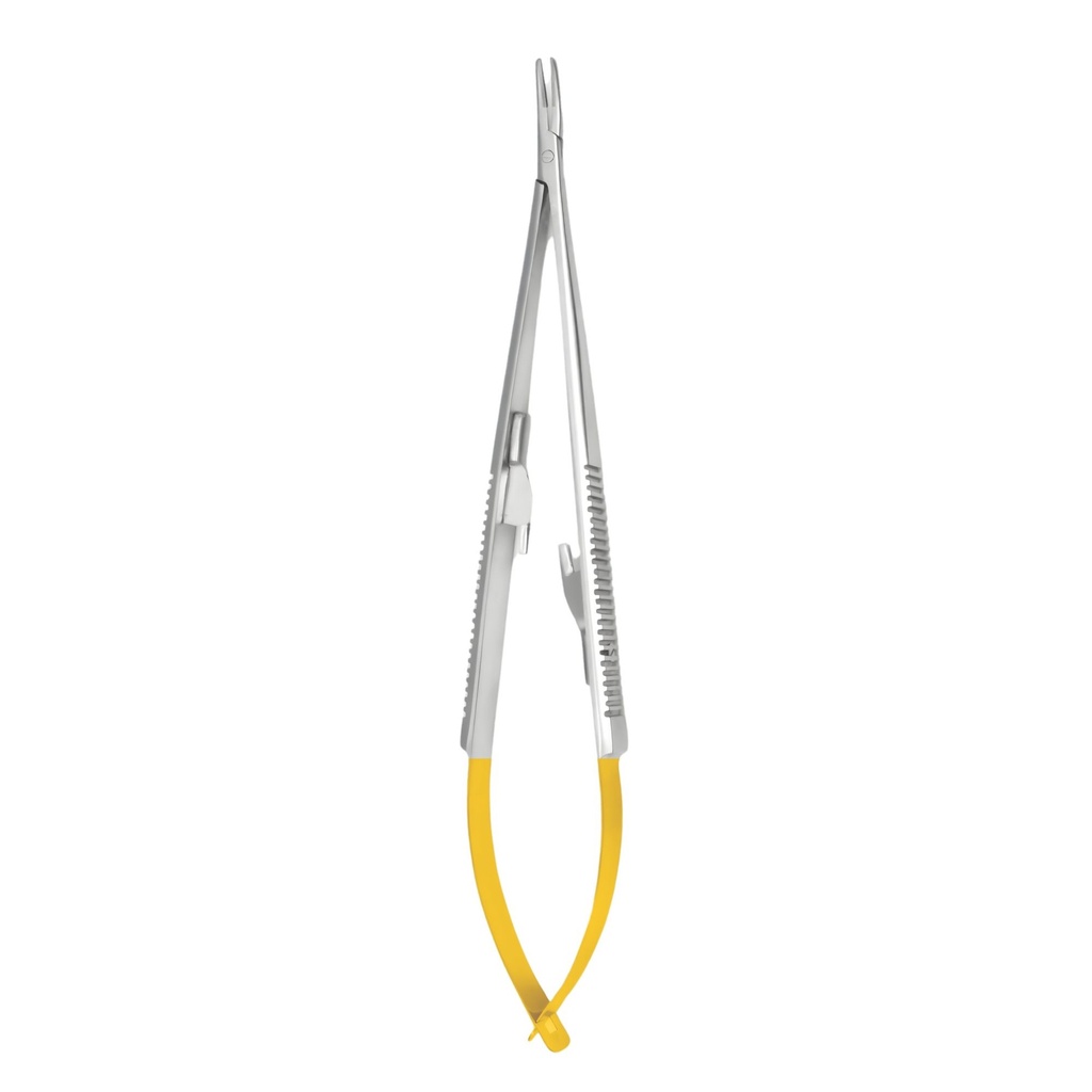 Castroviejo Needle Holder Curved,18cm,TC