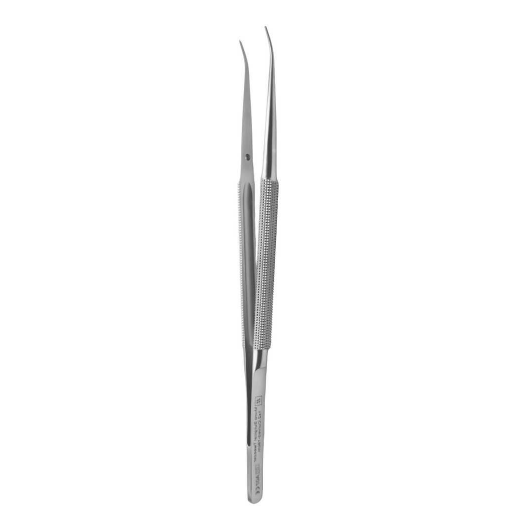 Micro Surgical Tweezer, Curved, 1-2