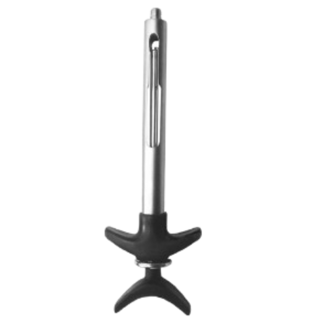 Self Aspirtning Syringe, Plastic and Metal, 1.8 ml, 
with Metric Thread