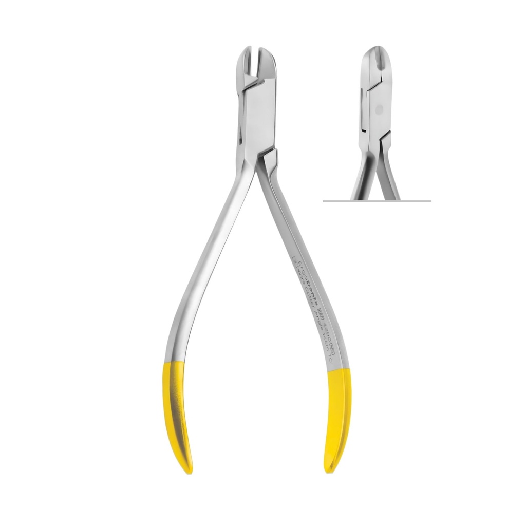 Hard wire cutter, 10º Angle, 14cm, TC