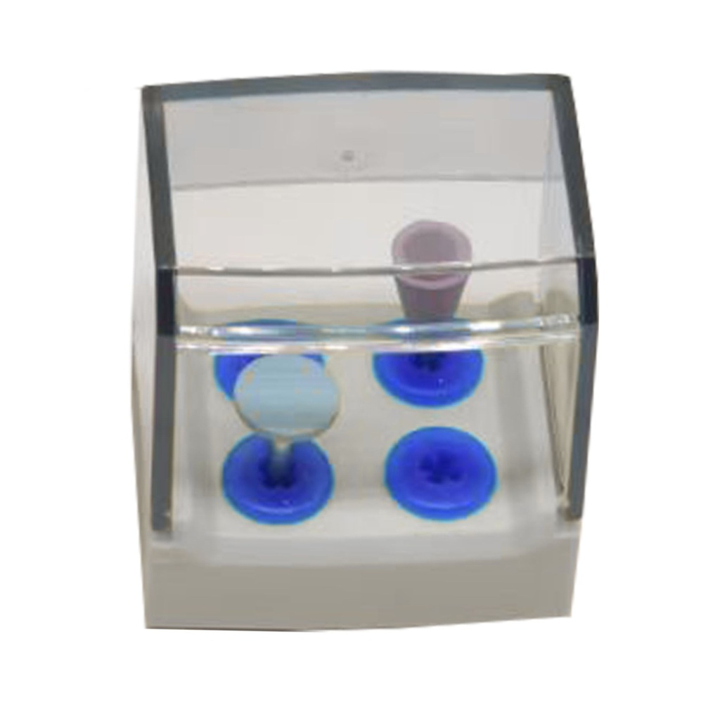 Equipment of high temperature and high pressure disinfection box, 4 Holes, Grey