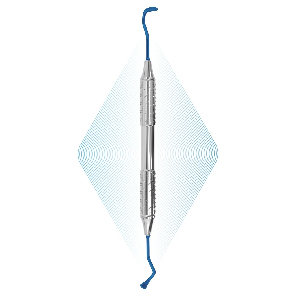 Curettes #1, 4mm-4mm, Blue