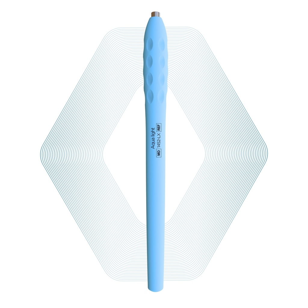 ErgoLX Plus - ErgoTip Handle, Single-end, Aqua light