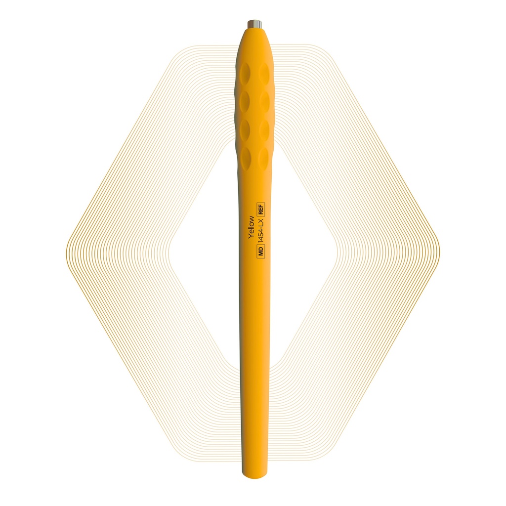 ErgoLX Plus - ErgoTip Handle, Single-end, Honey Brown