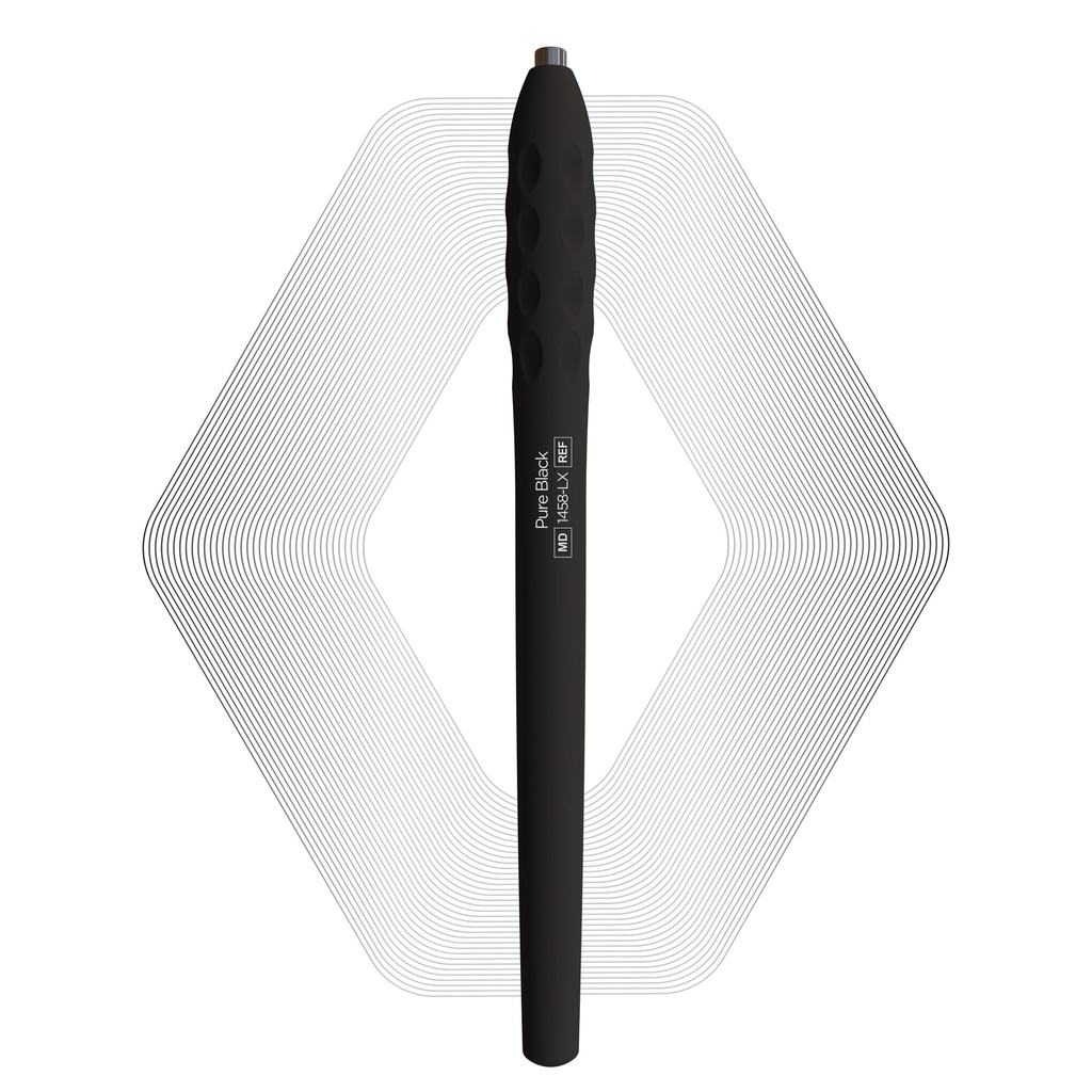 ErgoLX Plus - ErgoTip Handle, Single-end, Pure Black