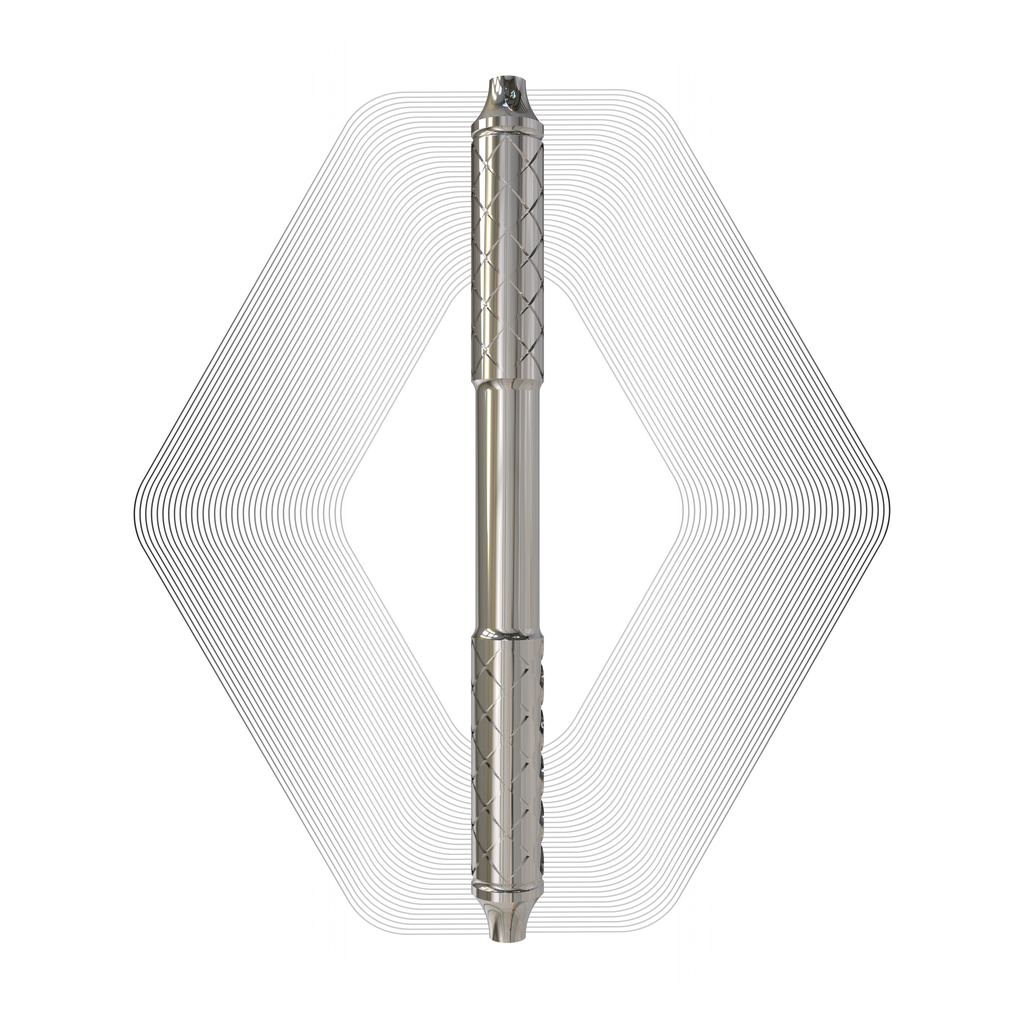 ErgoTip Double-End Steel Handle, 8mm
