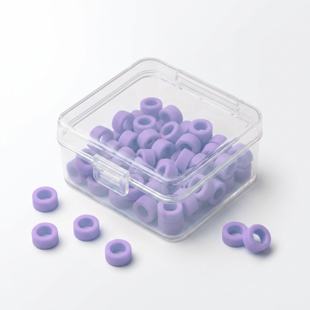 Color Coded Rings-Lavender