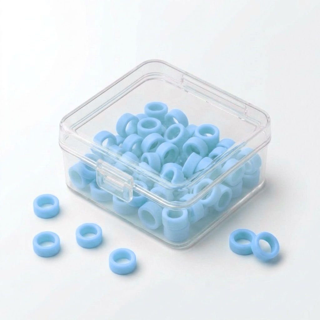 Color Coded Rings-Light Blue