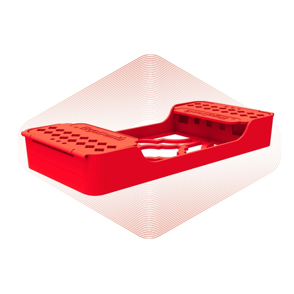 ErgoTray 5, 180x86x26mm, Red