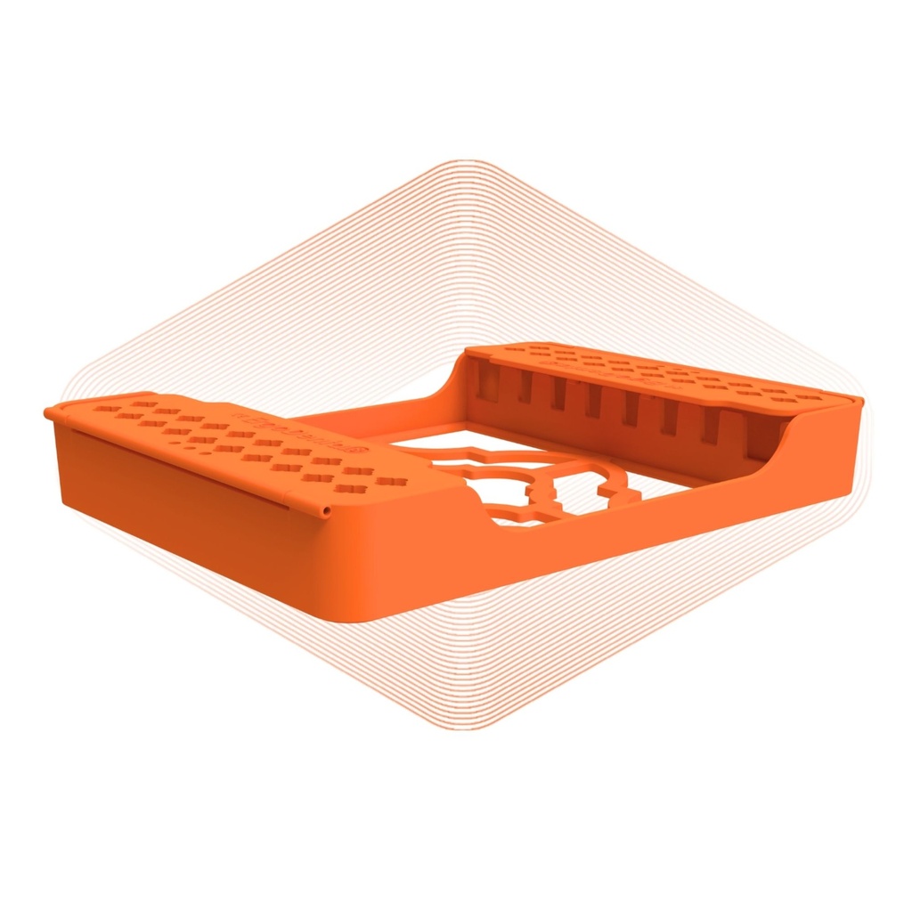 ErgoTray 8, 180x136x26mm, Orange