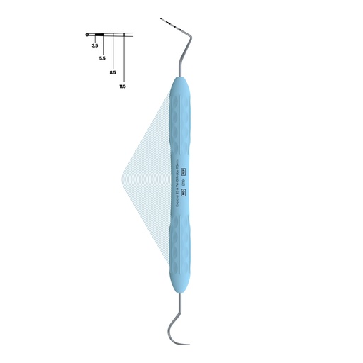 [9106] Explorer 23 + WHO Probe 11.5mm (ball end)