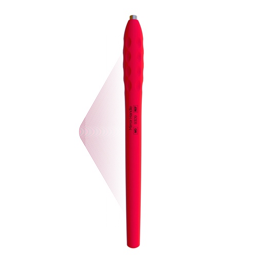[9309C] ErgoLite Cone Socket Mirror handle, Ruby Pink