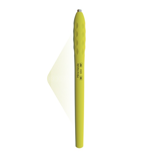 [9314C] ErgoLite Cone Socket Mirror handle, Lemon Green