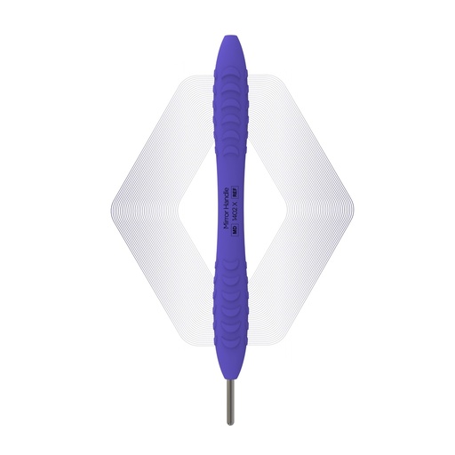 [1402C-X] ErgoX® - Cone Socket, Mirror handle, Magenta Blue