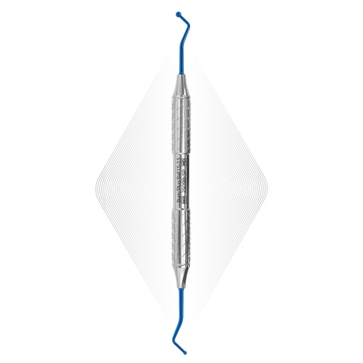 [2509B-SP] Burnisher & Plugger, Ball ended, Blue