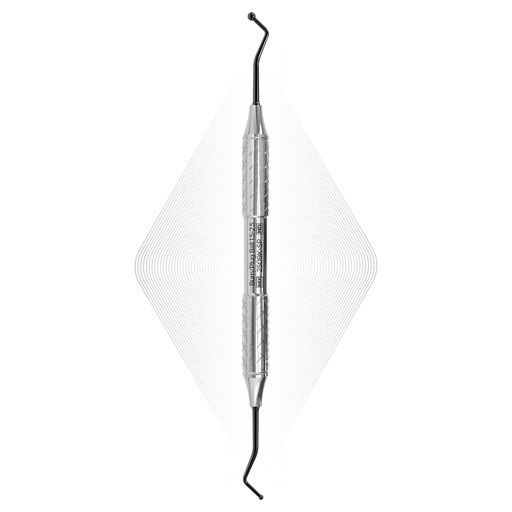 [2509K-SP] Burnisher & Plugger, Ball ended, Black