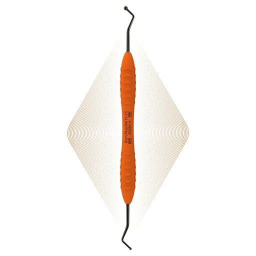 [2509K-X] Burnisher & Plugger, Ball ended, Black