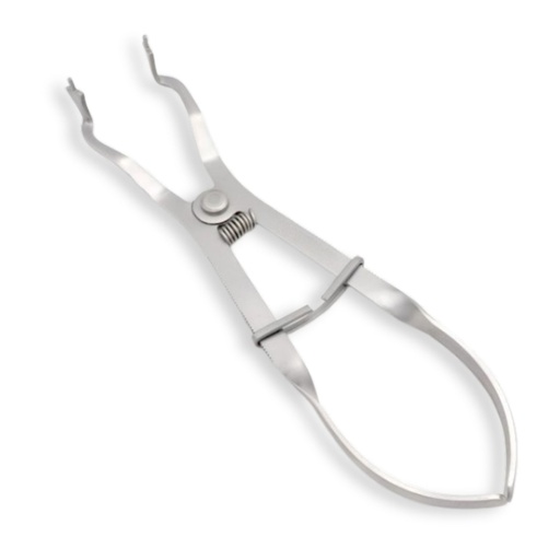 [2715] Rubber Dam Clamp Forceps Ivory, 17cm
