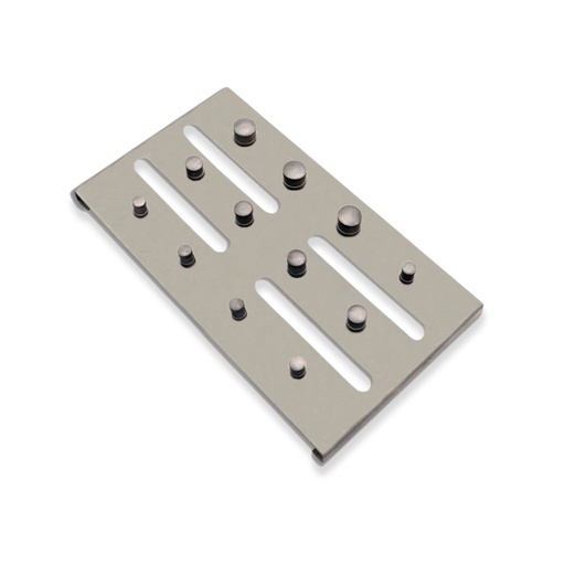 [2761] Steel Organizing Board for Rubber Dam Clamps