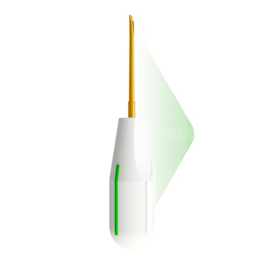 [9208G] ErgoLite Elevator Gold, Dual Edge, 3mm-1.5mm, Green