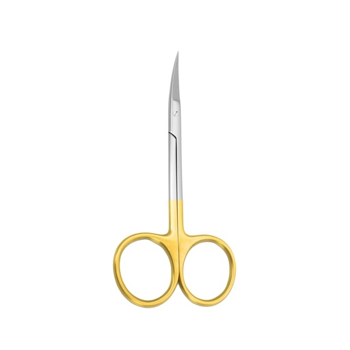[3002-2C] Iris Scissor, Curved, 11.5cm, TC