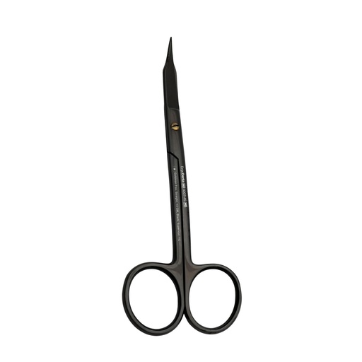 [3007-4S] Goldman Fox, Straight, 13cm, Black, Super-cut, TC