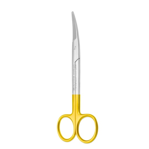 [3032-2C] Mayo Scissor, Curved, 18cm, TC