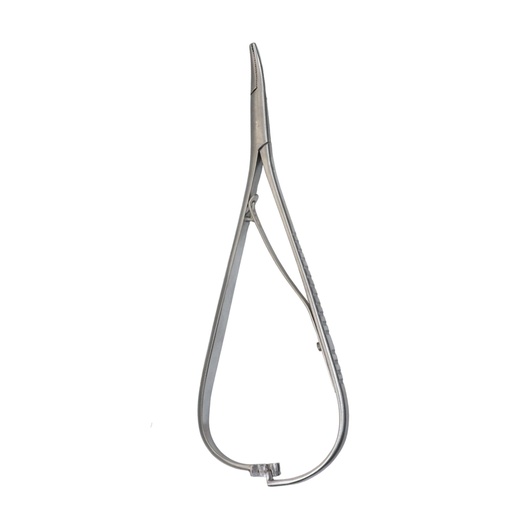 [3302-1C] Mathieu Needle Holder, Curved