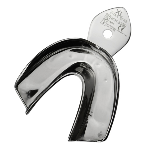 [4551-5] Non-Perforated Impression Tray, Lower Jaw, Extra Large